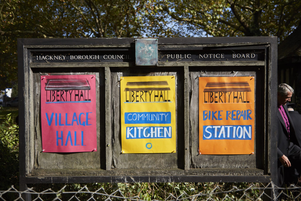 six billboards on clapton common, hackney